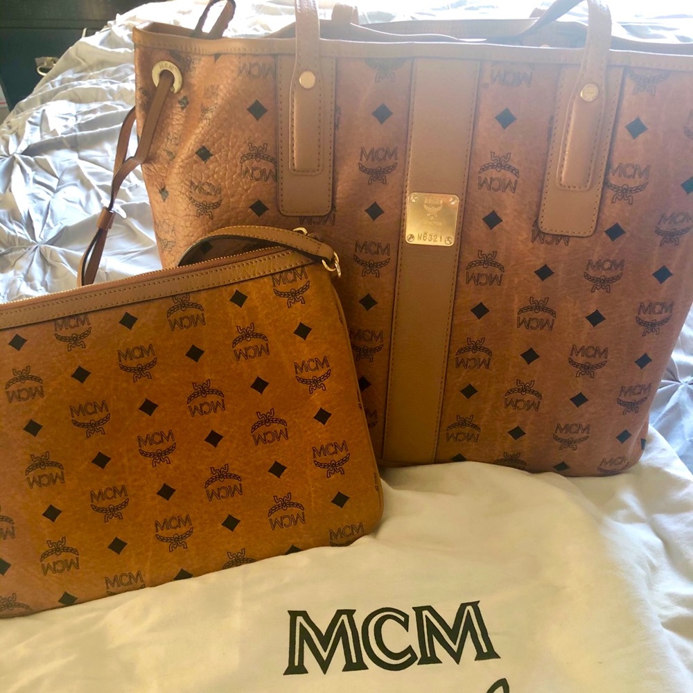 MCM Tote bag and clutch